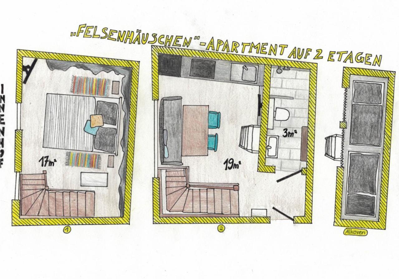 Das Gelbe Haus - Drei Besondere Ferienwohnungen Flensburg Dış mekan fotoğraf